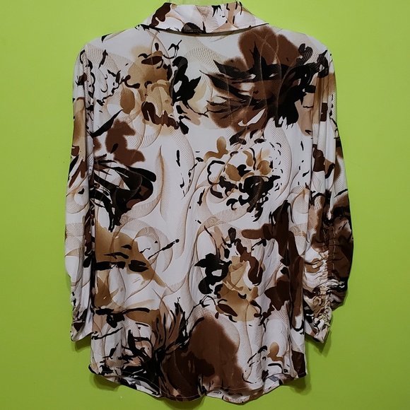 ❄4/$40❄Peter Nygard blouse EUC Sz small - Picture 2 of 4